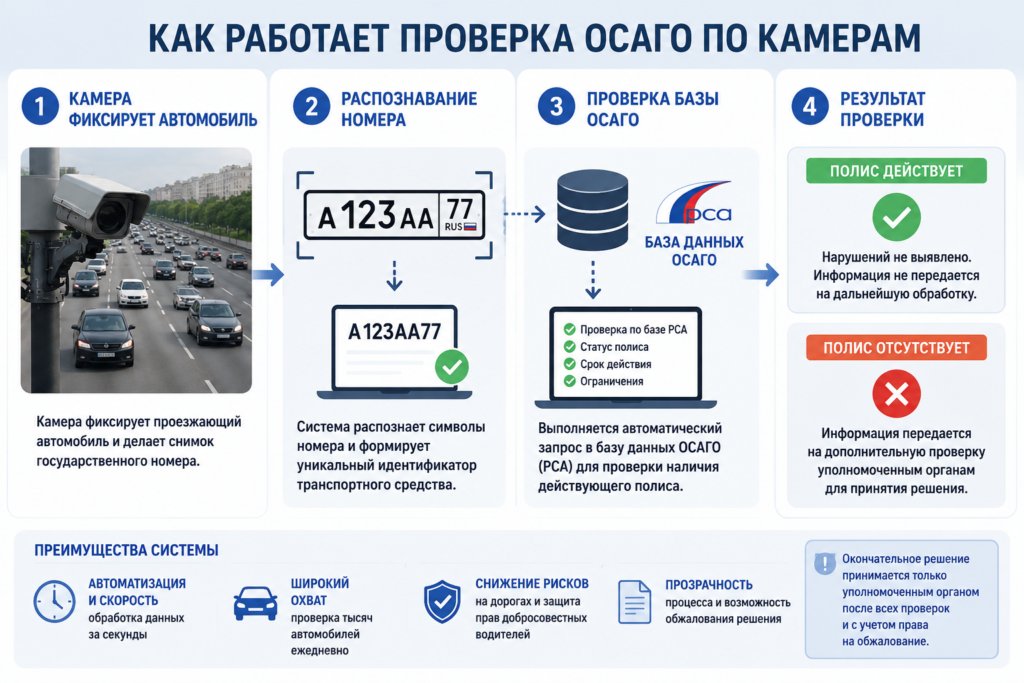 ОСАГО по камерам

