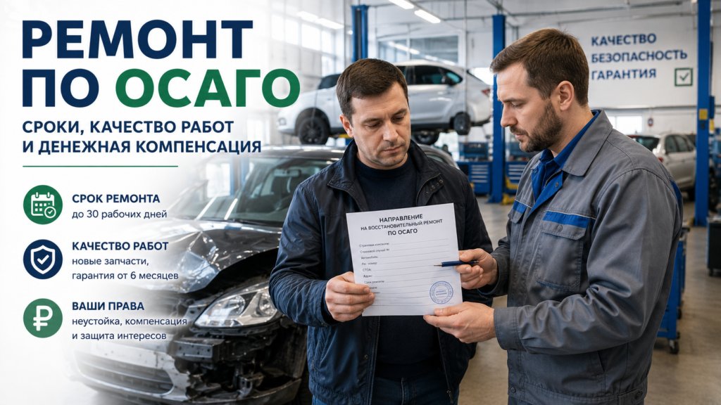 ремонт по осаго