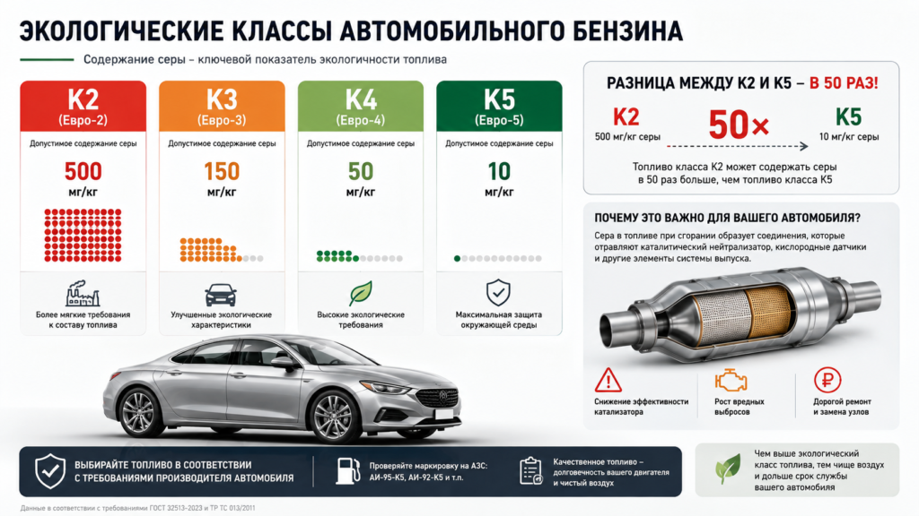 Бензин Евро-2 в России